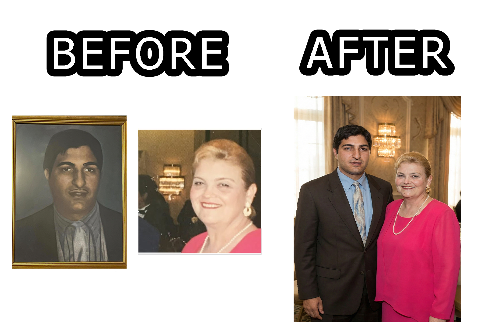 Photo Merge Before After